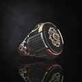 Royal Sultan Ring | 925 Sterling Silver with Black Onyx
